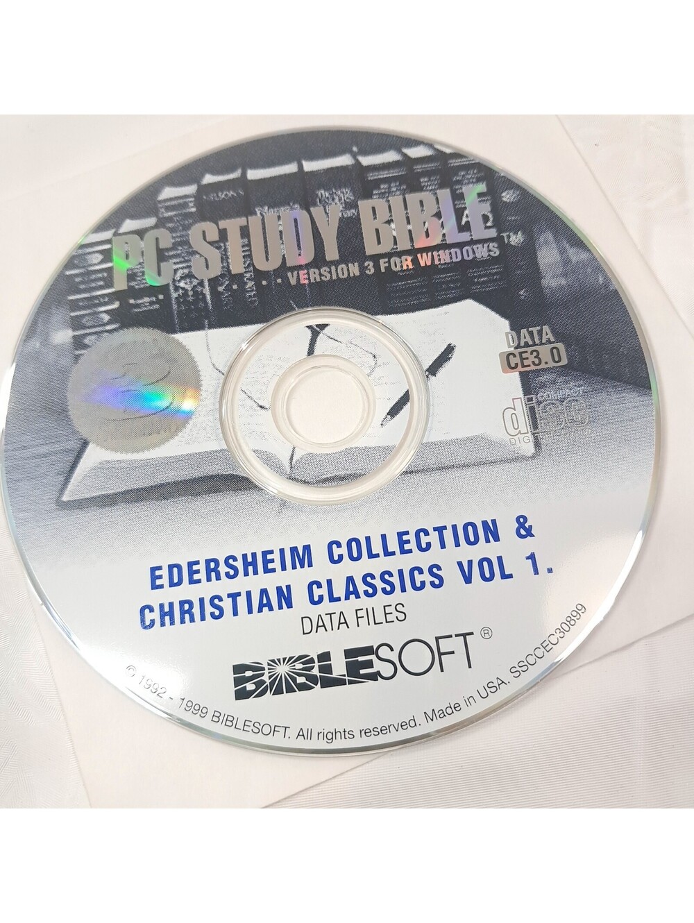 PC Study Bible Biblesoft V3 CD Edersheim Collection & Christian Classics Vol 1